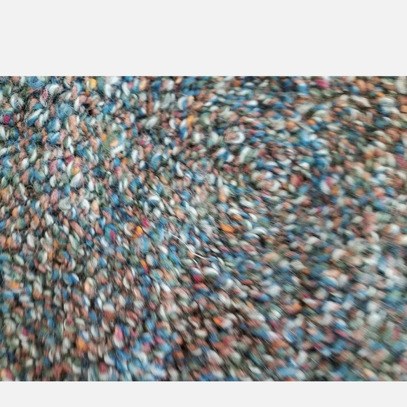 Vintage Hand Knit Sweater-Sage Green Two Tone-Sweater, Leggings & French Hat Set - Picture 10 of 14